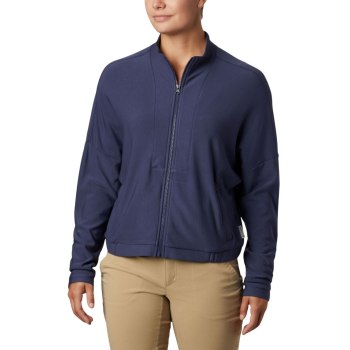 Columbia Firwood Crossing Full Zip, Chamarras Azul Marino Para Mujer | 903861-YMI